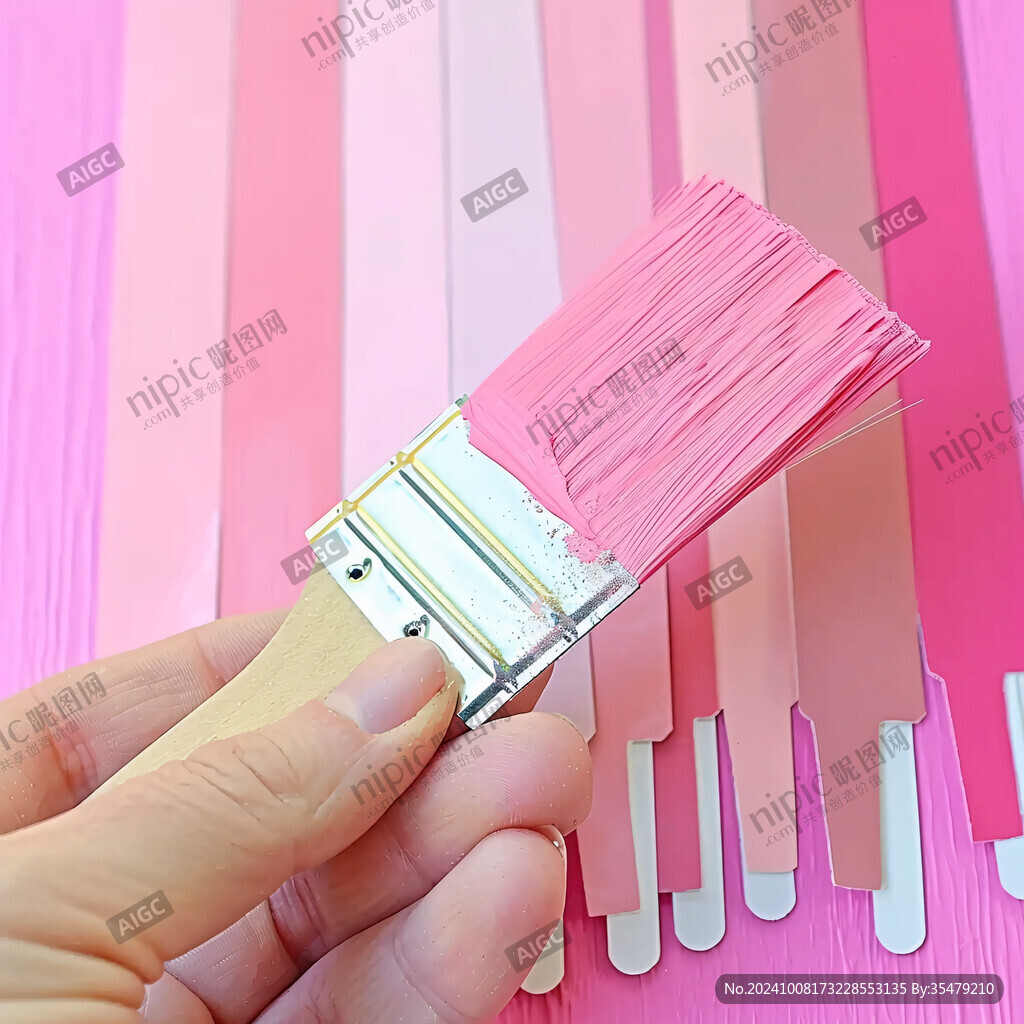 粉红调色板 刷出你的心情