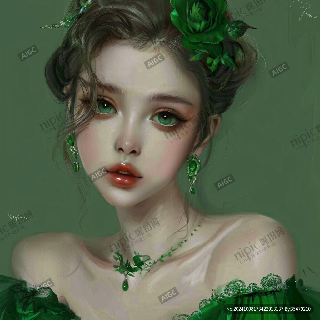 厚涂少女