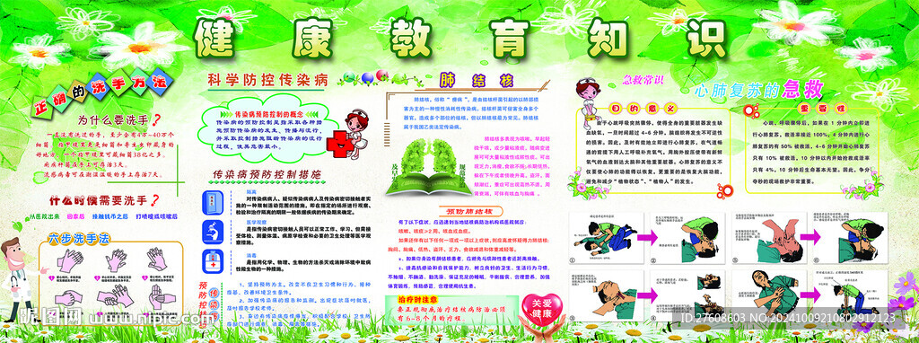 学校健康宣传栏