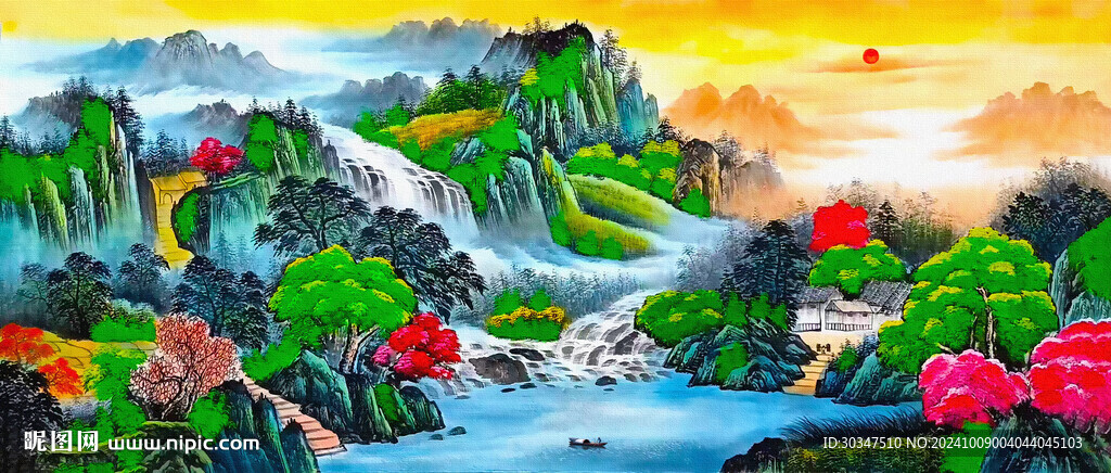 山水画