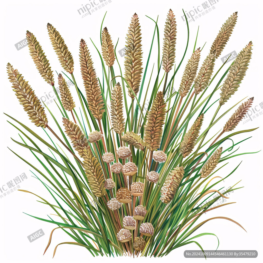金色芒草 秋日暖阳