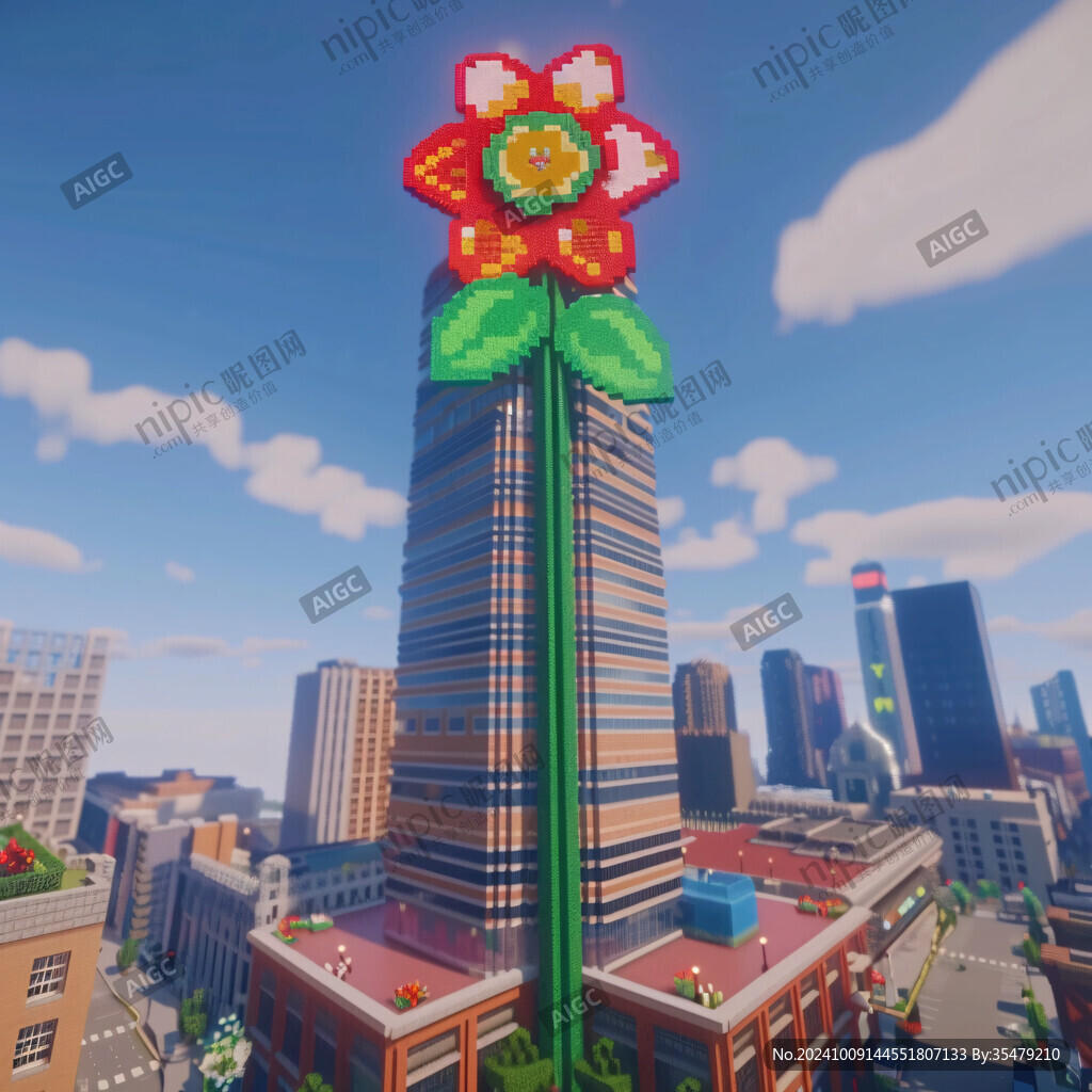 我的像素城市花园
