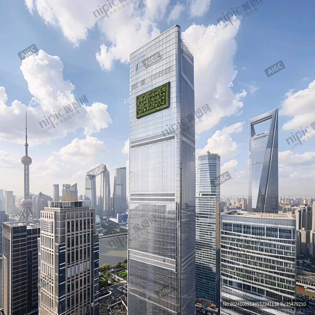 上海摩天大楼 城市天际线