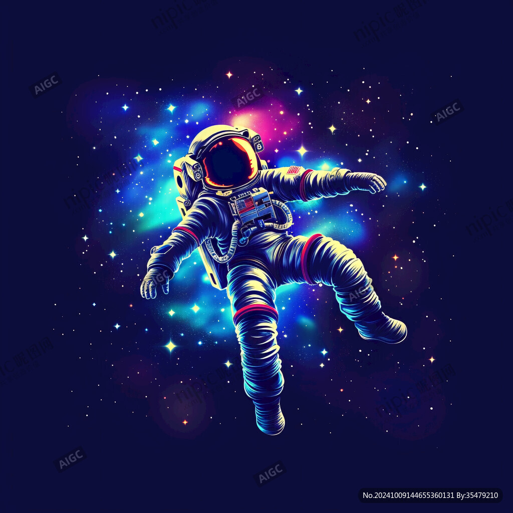 星河漫步 宇航员的孤独