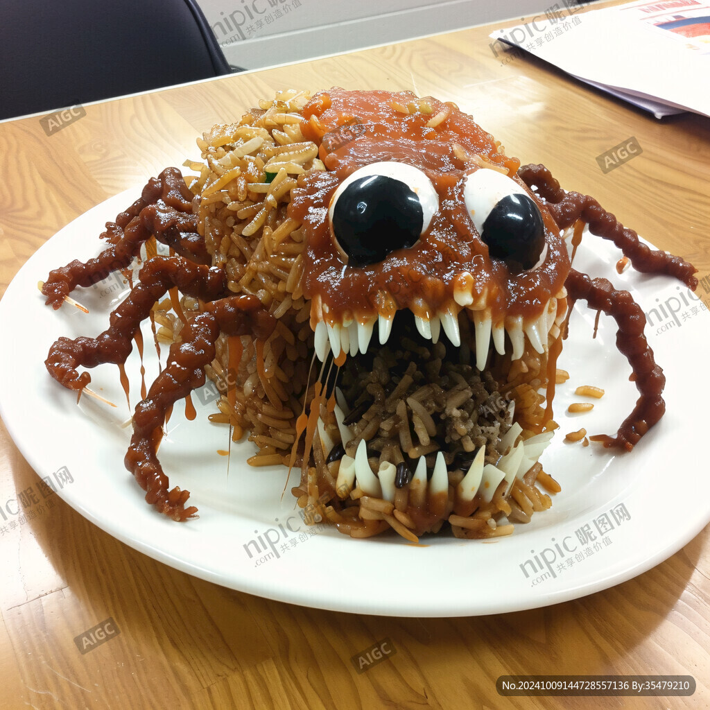 蜘蛛米饭大餐