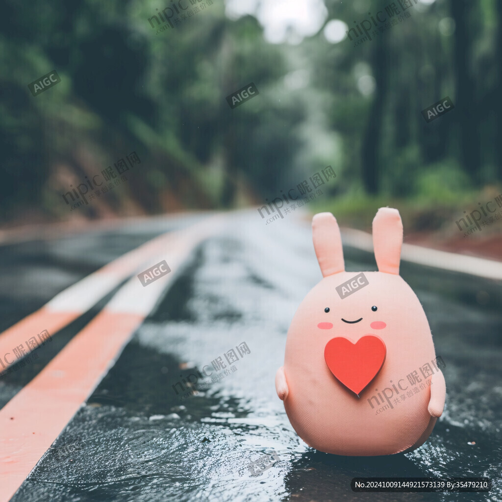 雨后的小兔子 带着一颗爱