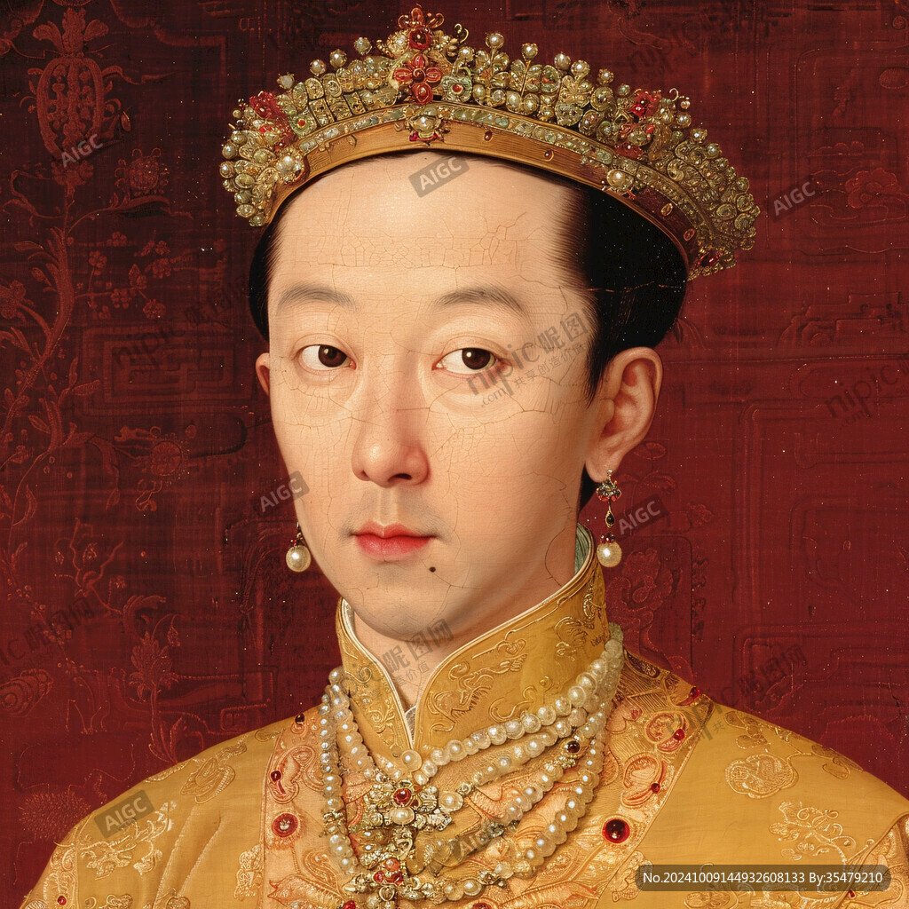 明朝皇室女性肖像