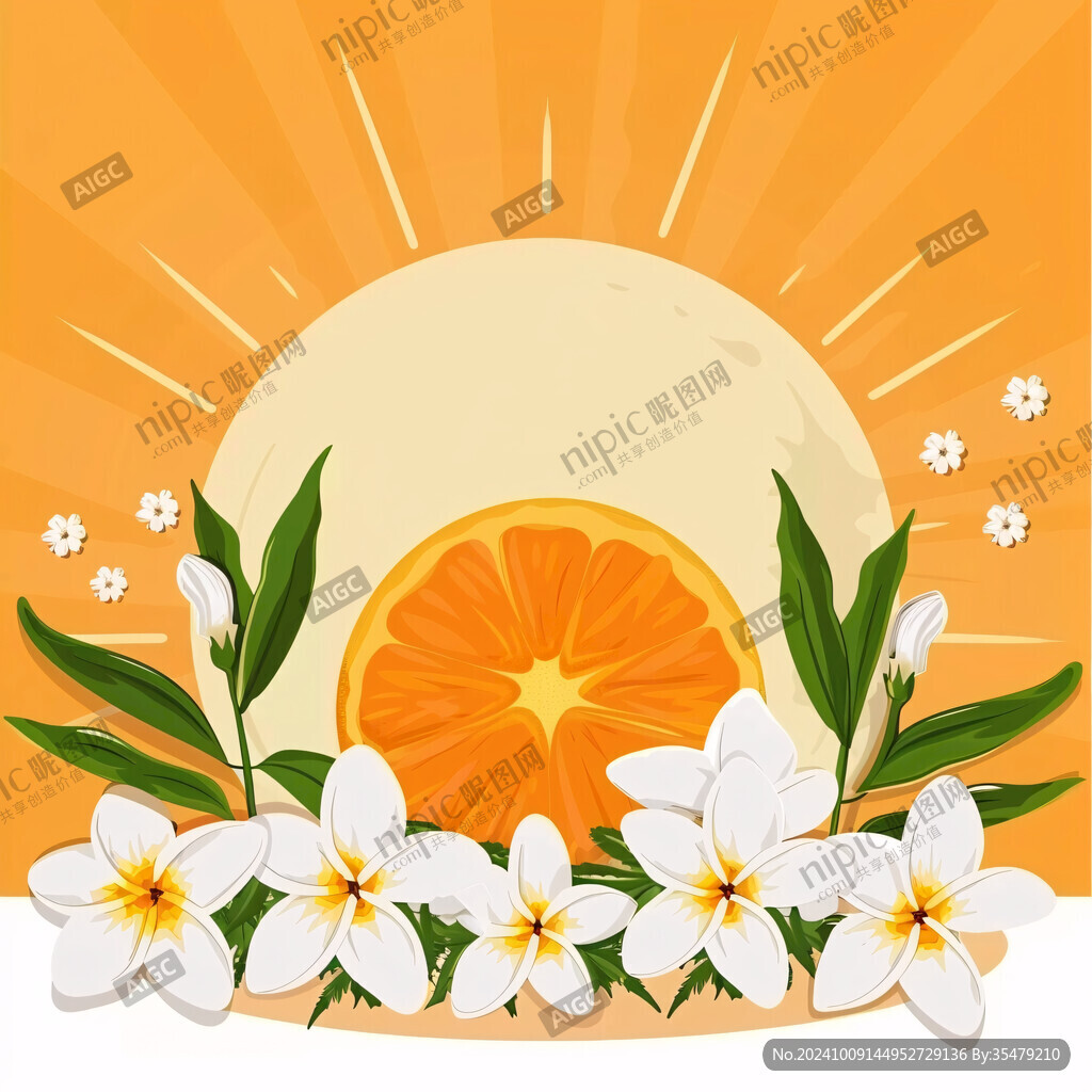 橙香夏日 清新舒爽