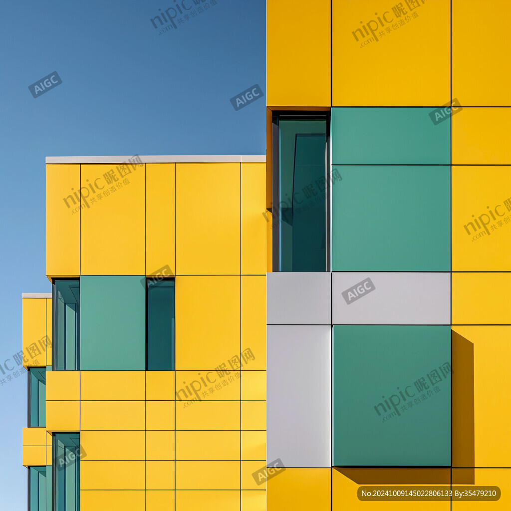 黄墙绿窗 建筑美学