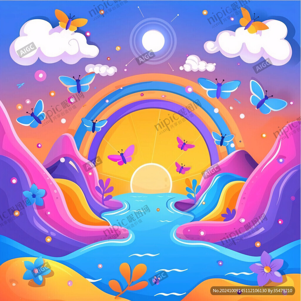 彩虹下的蝴蝶梦