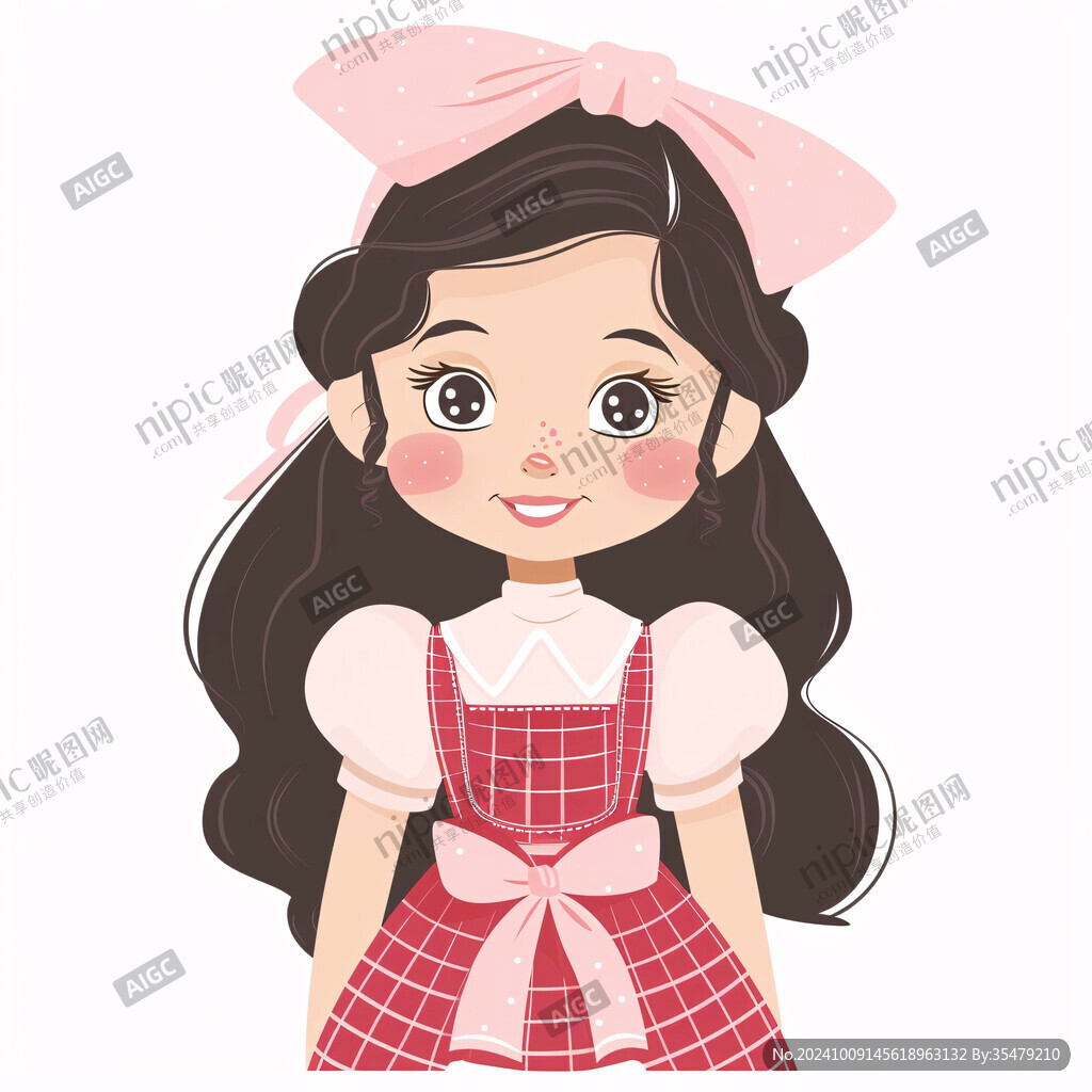 可爱卡通女孩头像
