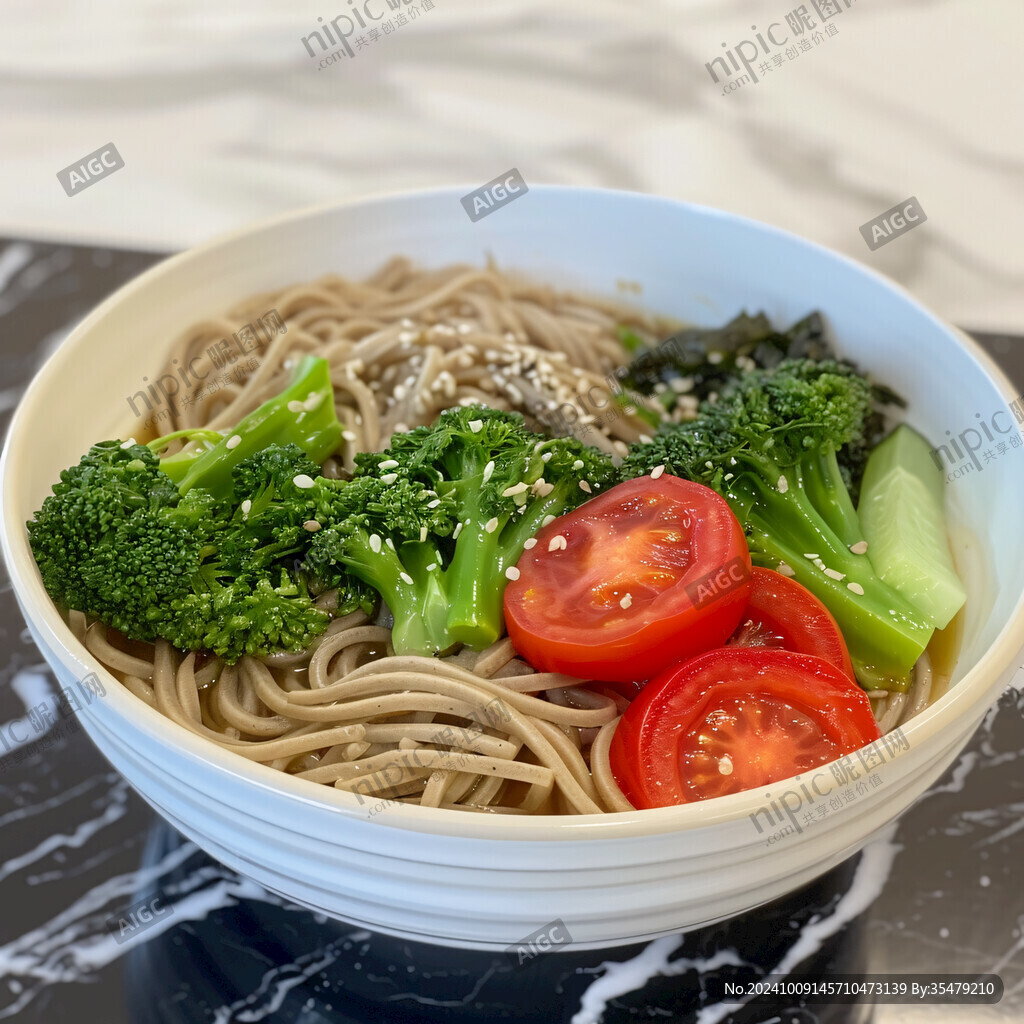 简单的美味荞麦面