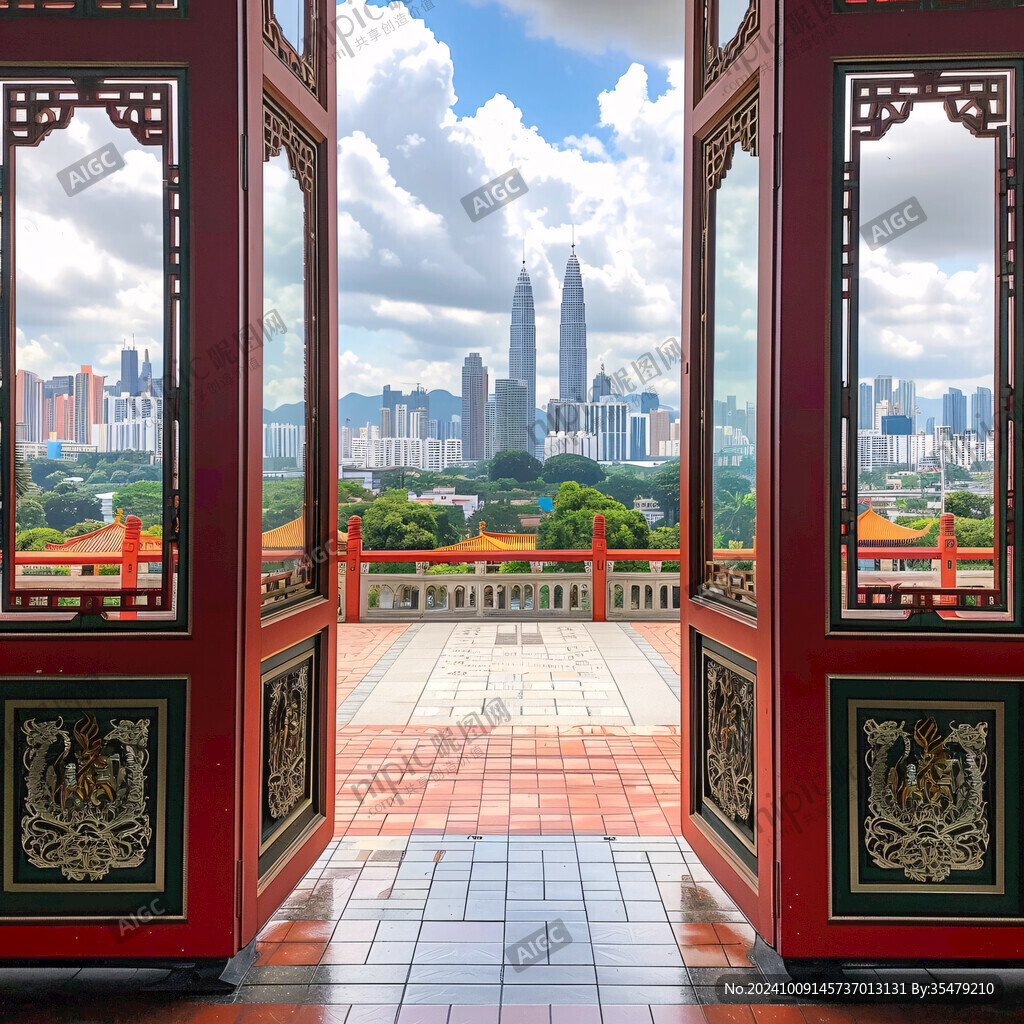 门开吉隆坡 风景如画