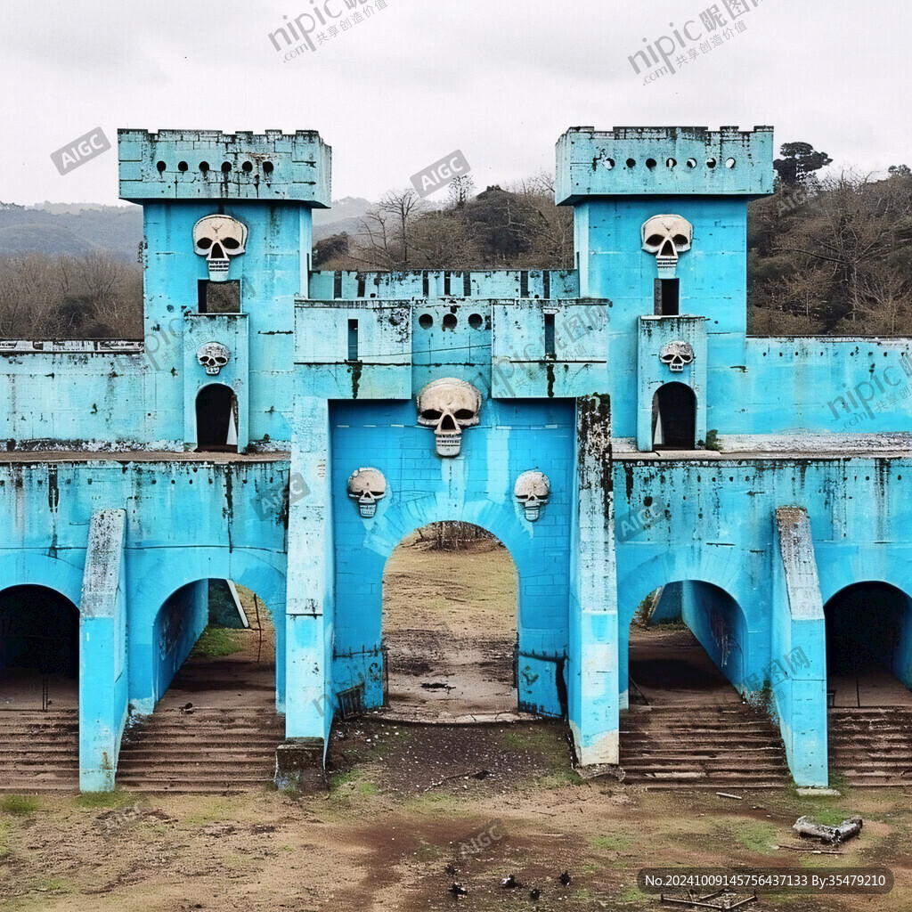 骷髅城堡 神秘幽静