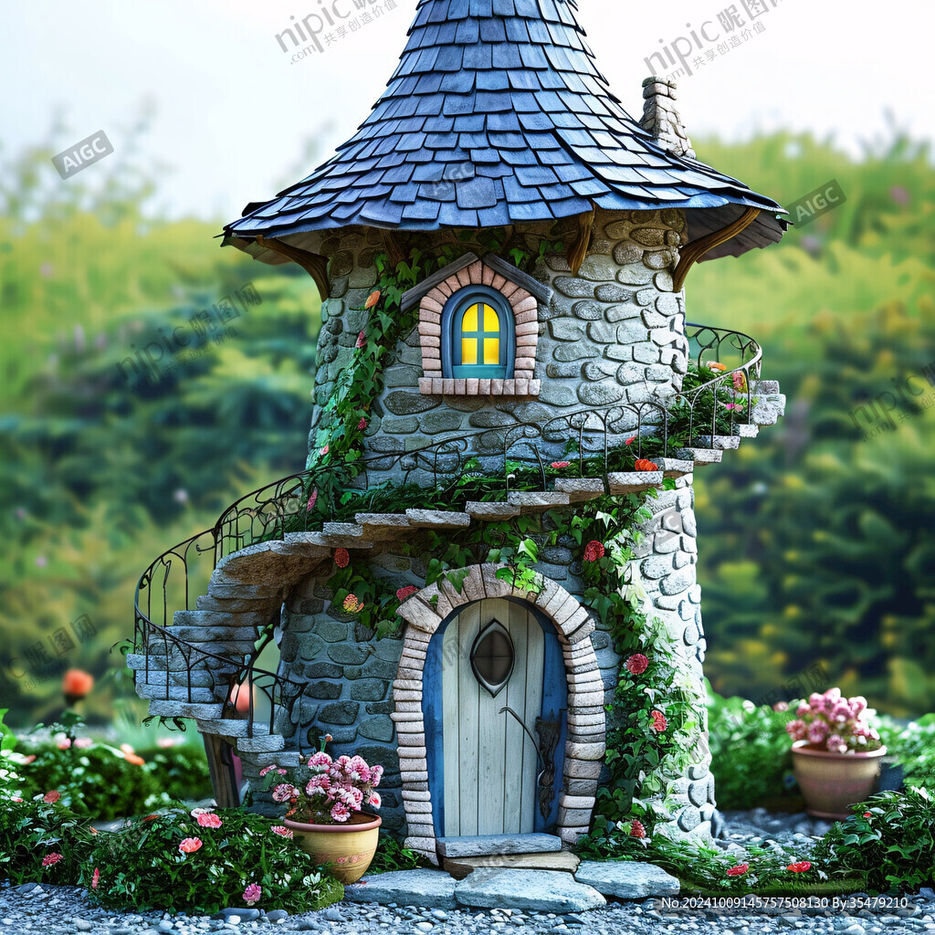 童话里的石塔小屋