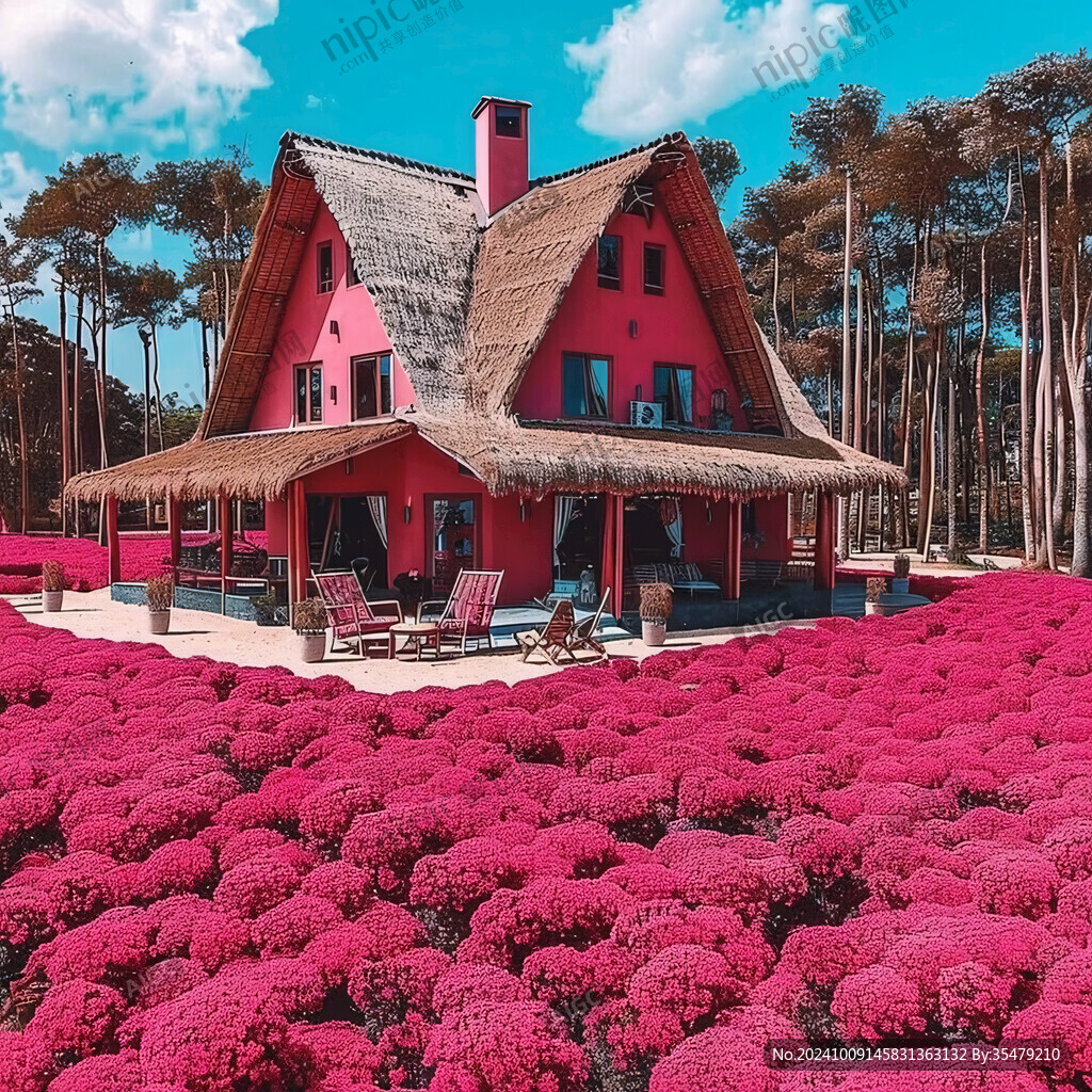 粉色童话小屋