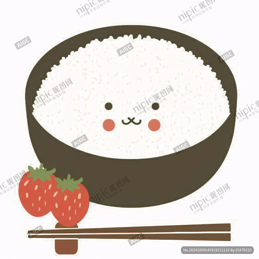 可爱的米饭君