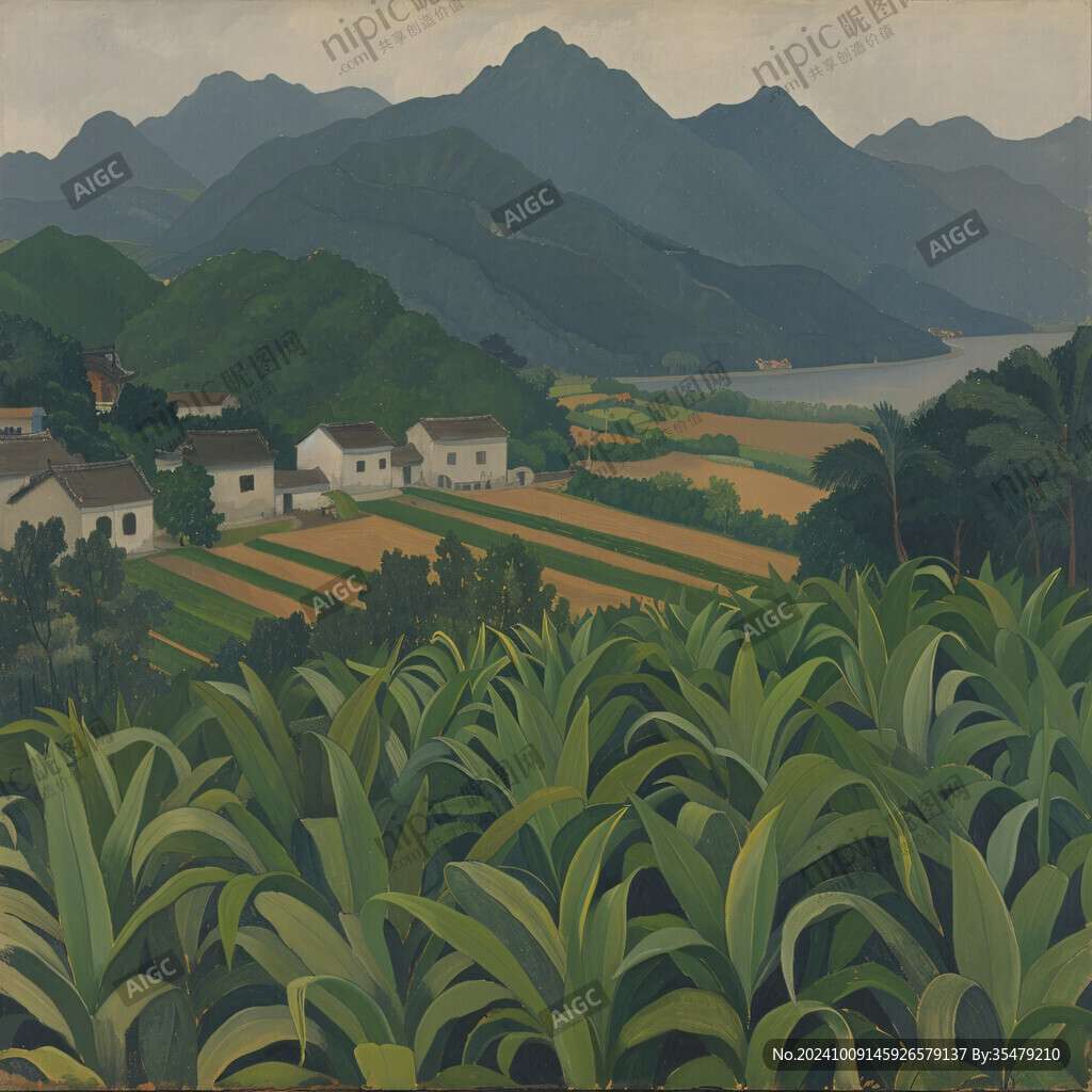 山村田园 静谧美好