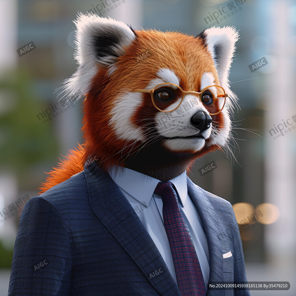 红熊猫商务精英