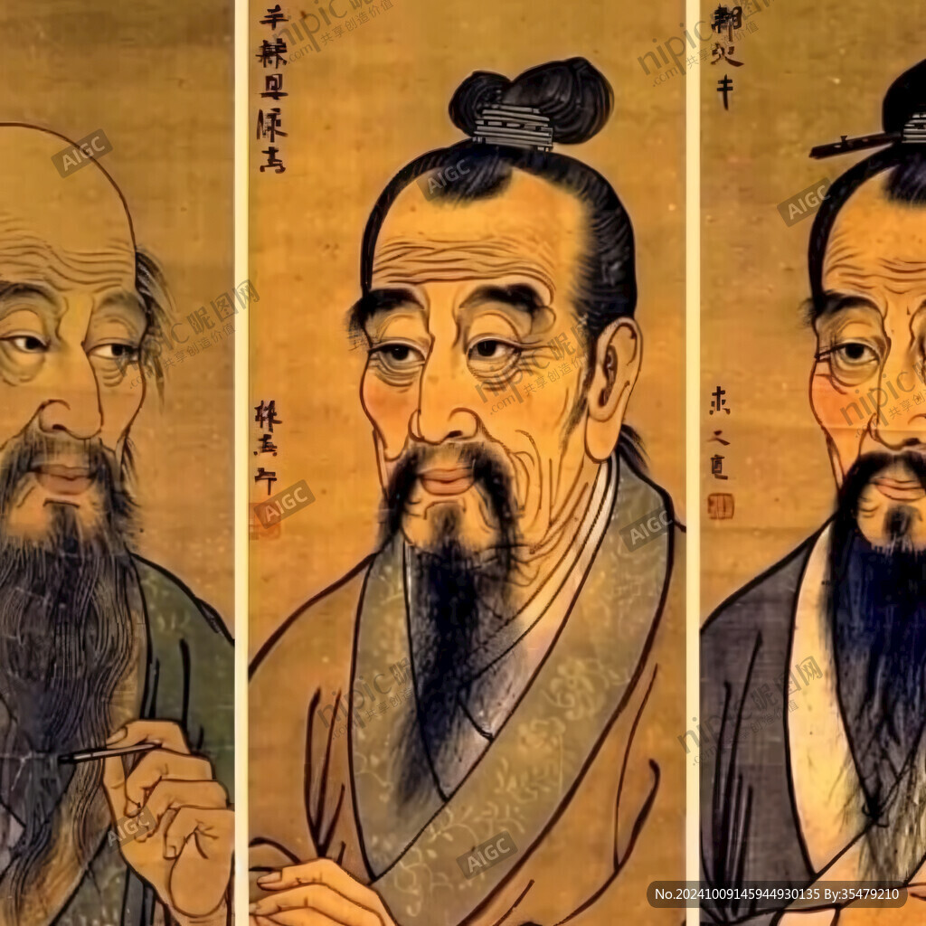 三位儒家思想大师