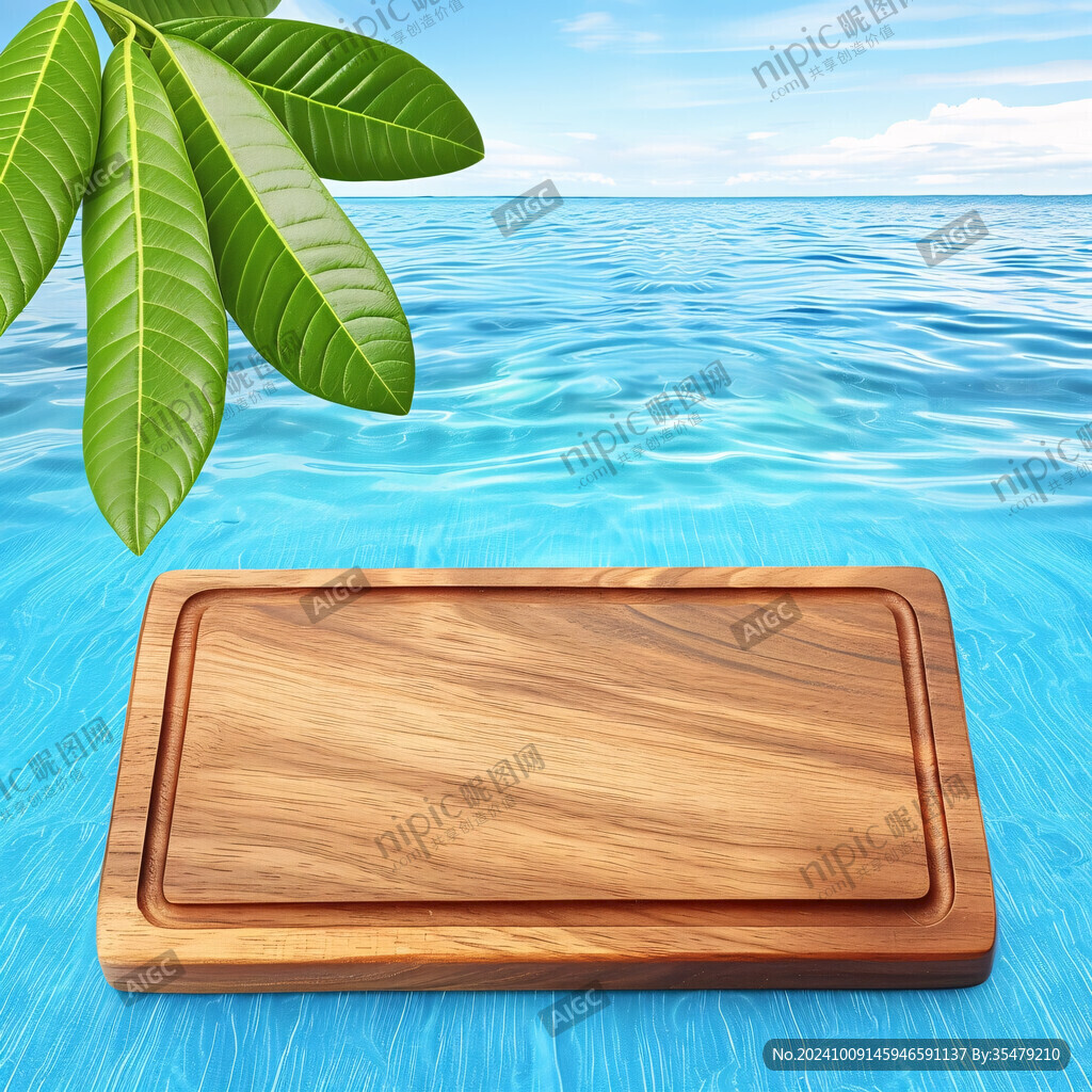 海边木板 你的美食舞台
