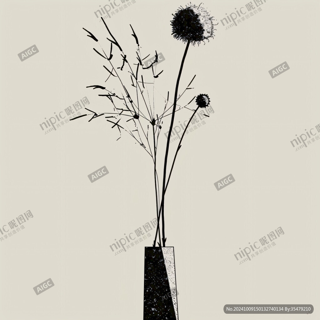 花瓶里的静谧