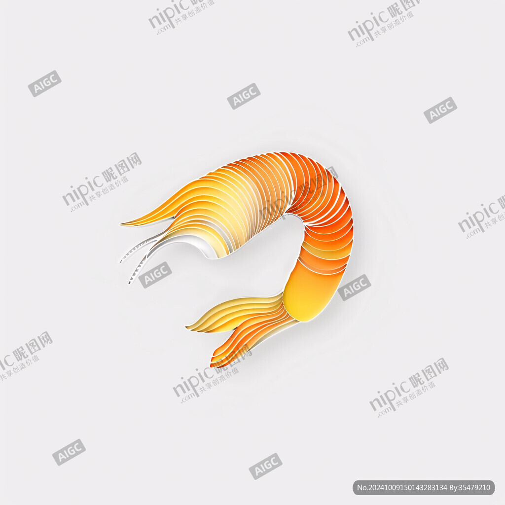 纸艺虾 妙趣横生