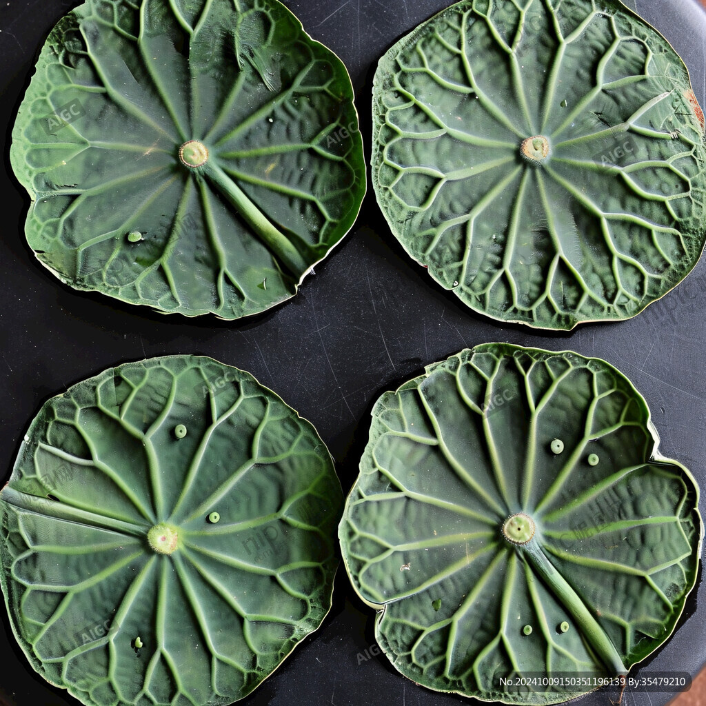 奇特植物叶片 自然纹理之美