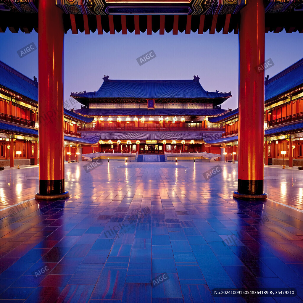 故宫之夜 静谧华美
