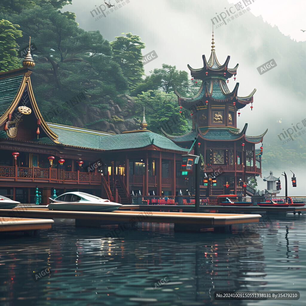 山水亭台 别样风情