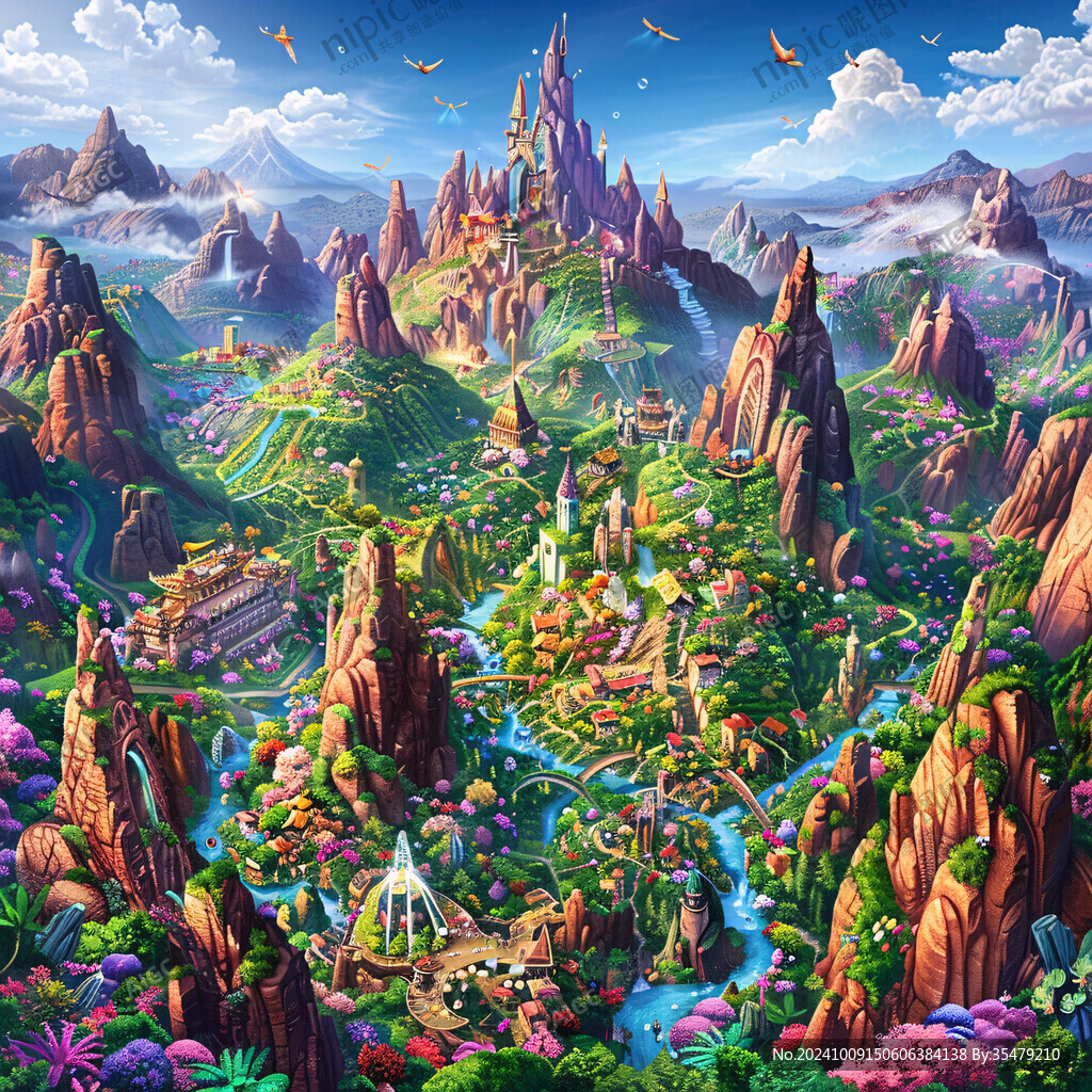 山顶之城 梦幻仙境