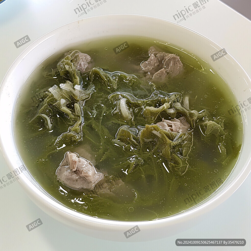 西洋菜煲西施骨