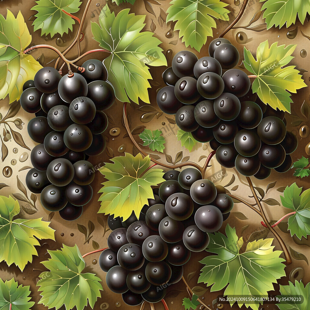 黑加仑葡萄干插画