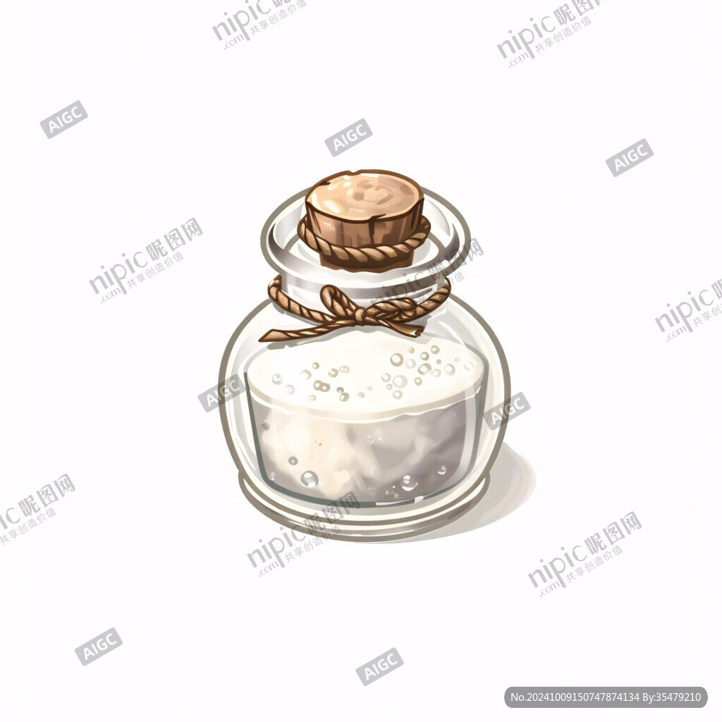 罐罐烤奶插画