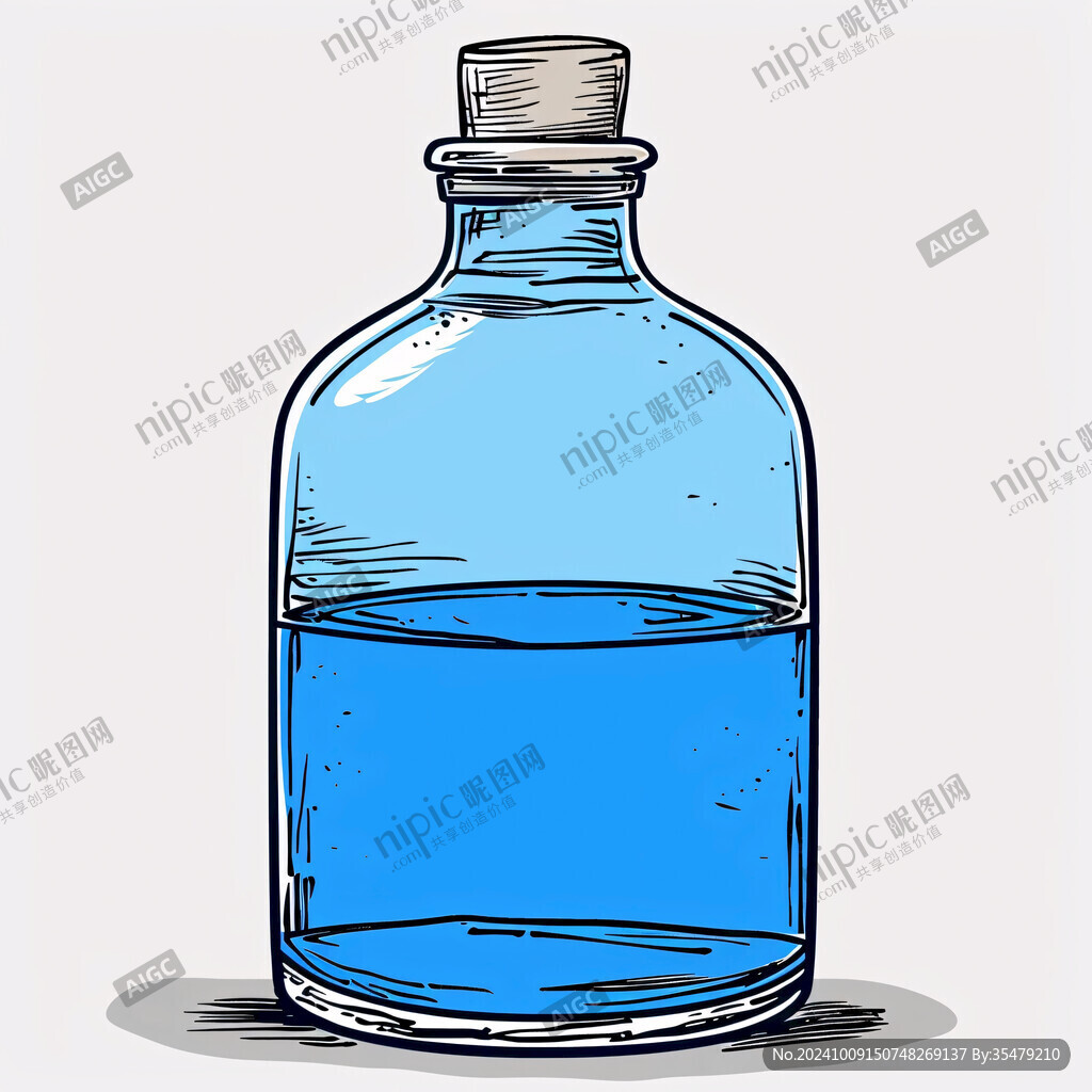 瓶子卡通素材