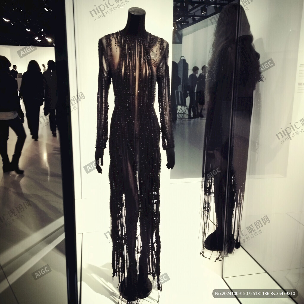 服装模特展览展示
