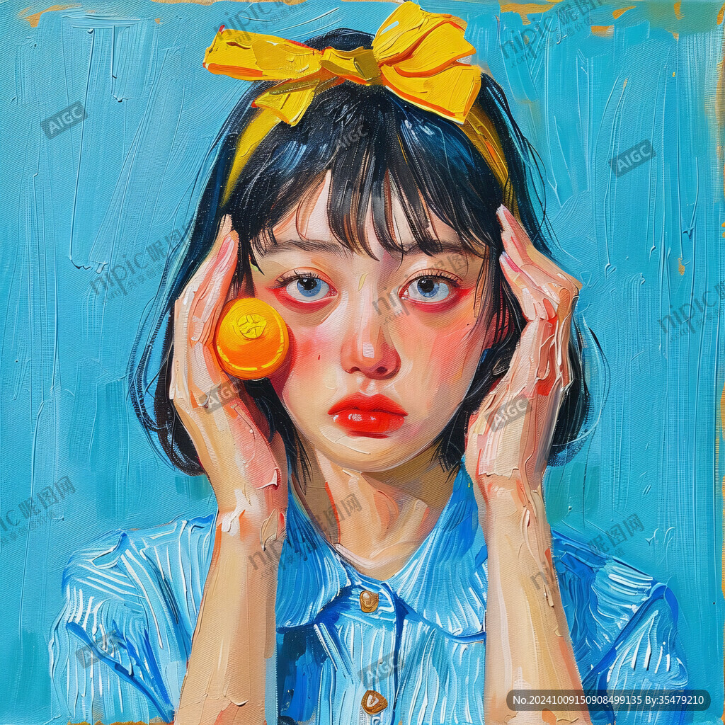 厚涂少女