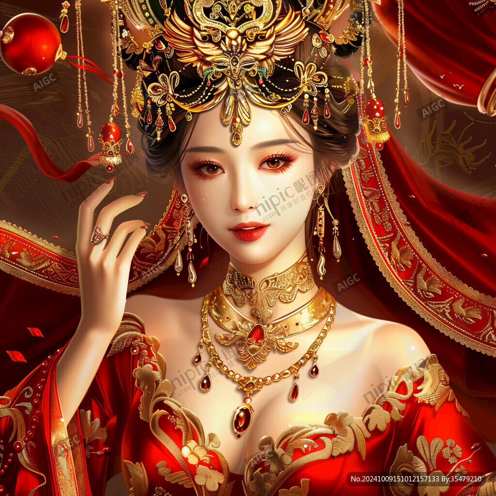 古典宫廷贵妃