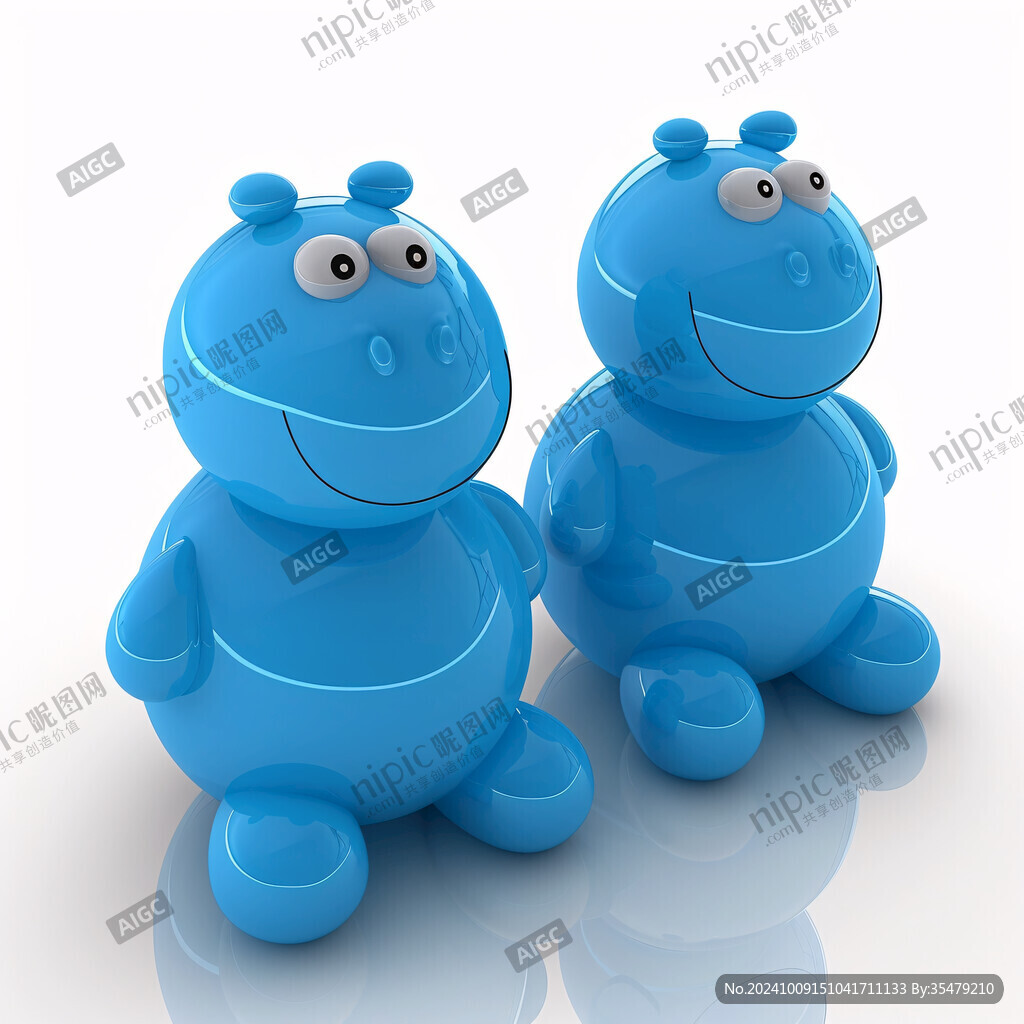 3d小河马