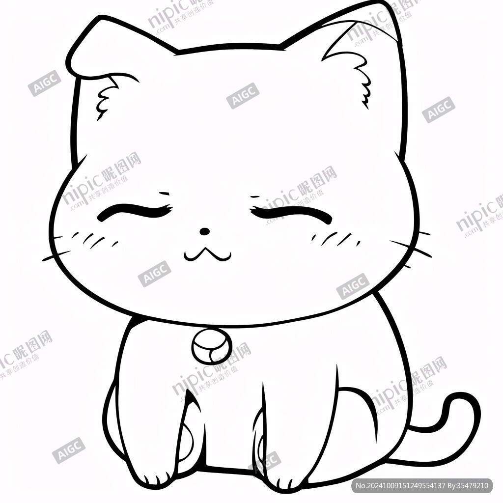 猫咪简笔