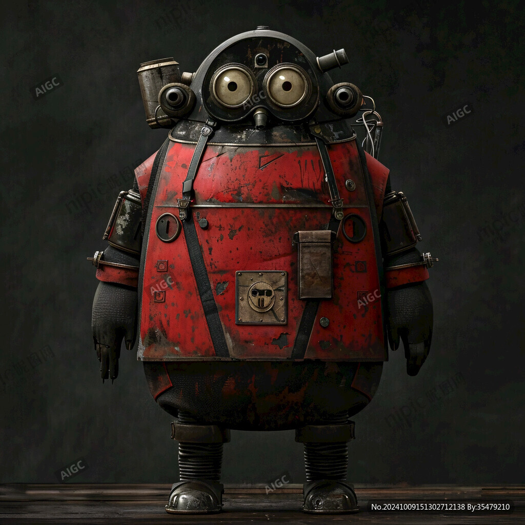 机甲风卡通人物