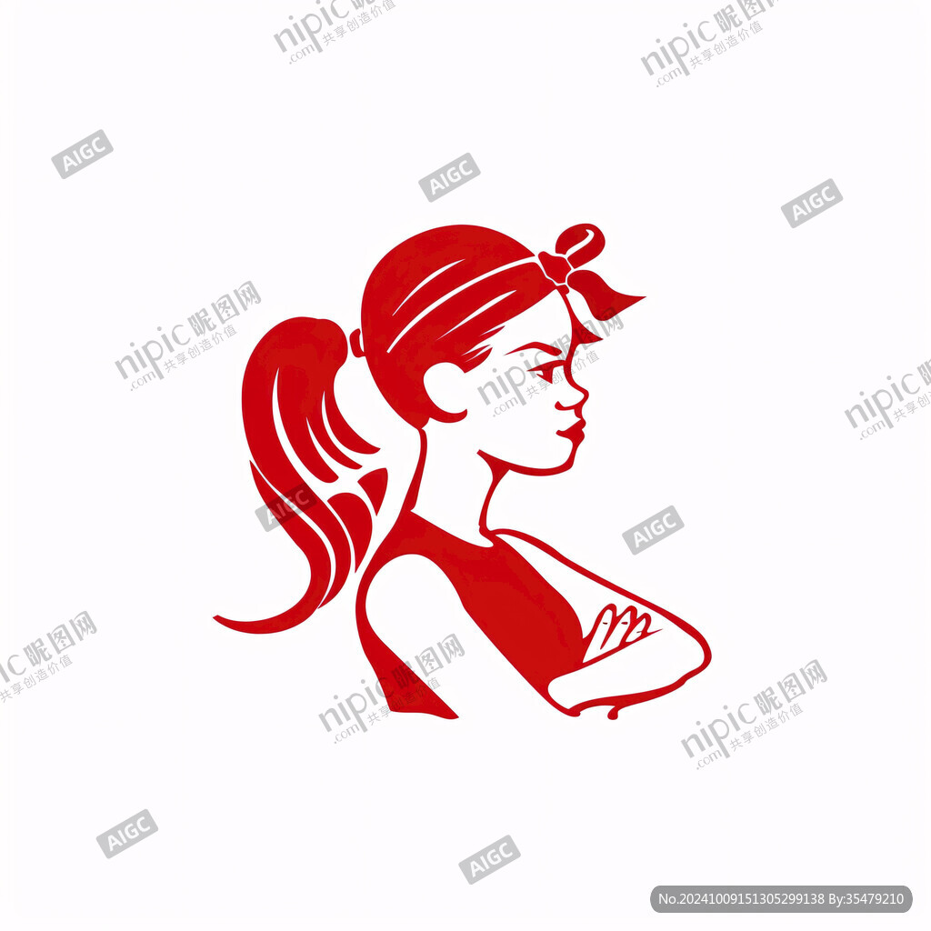 女孩女人女性logo