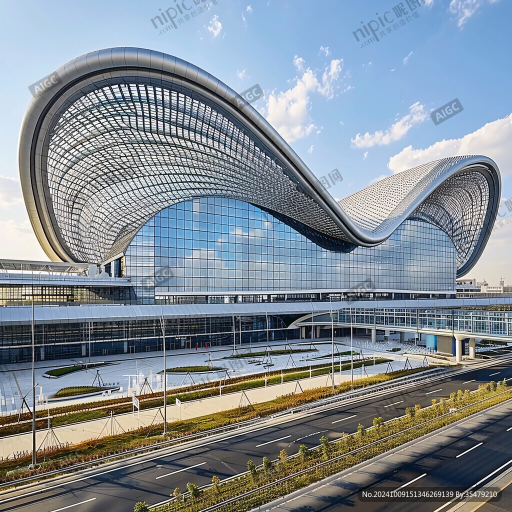 航站楼建筑外景