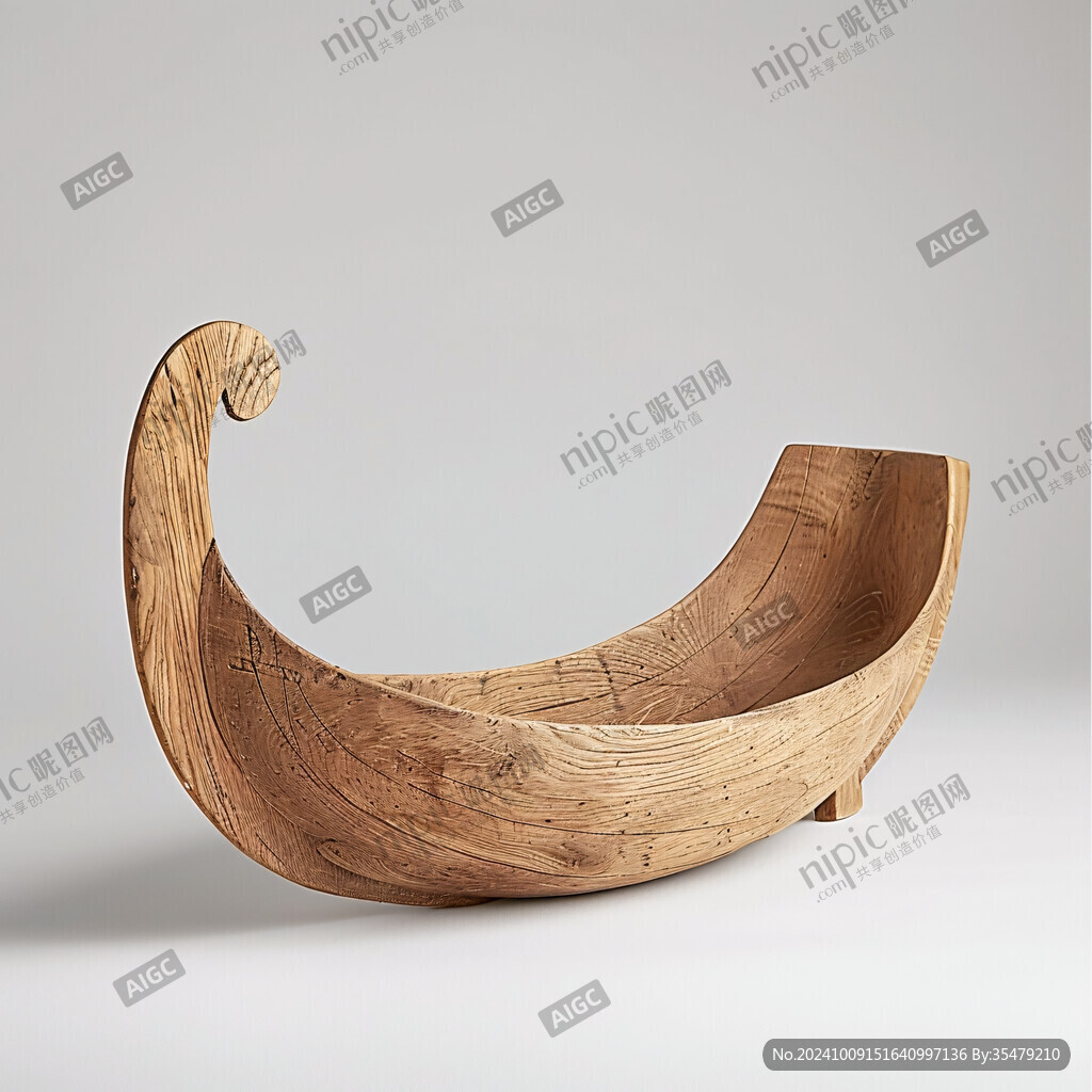 弯月形休闲座椅