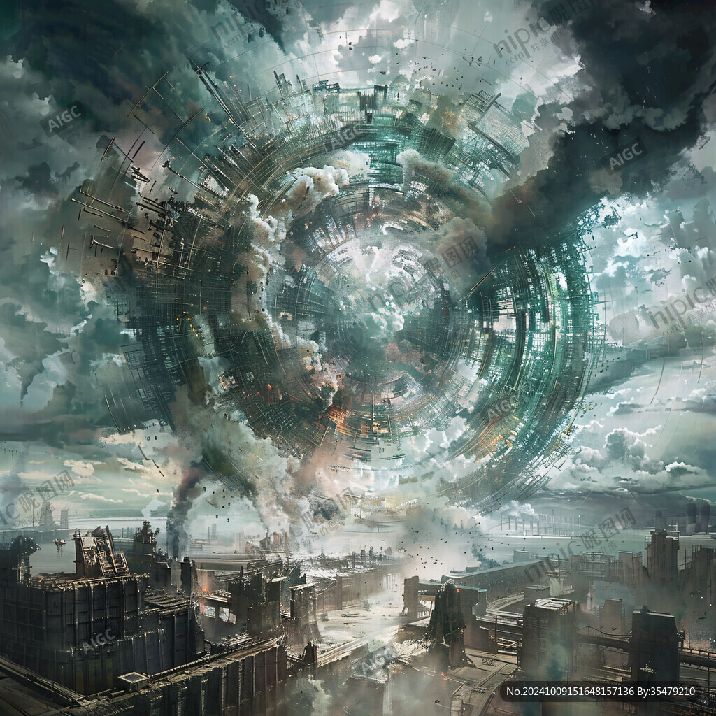 科幻题材插画