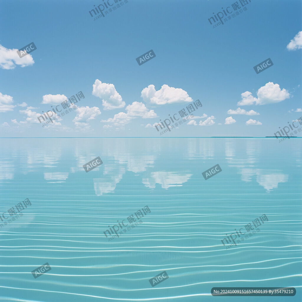 咸水湖旅游湖水盐云朵