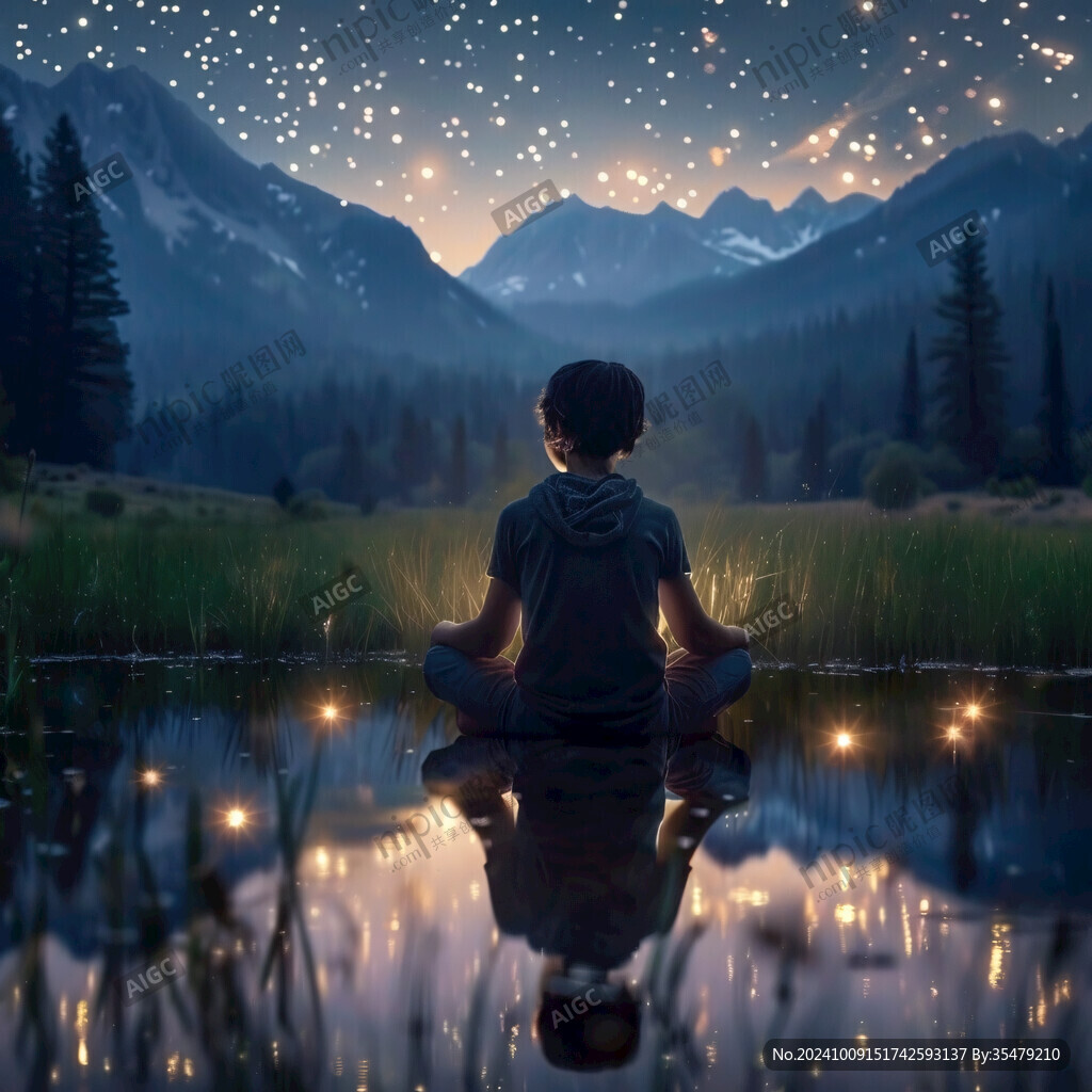 星空下的少年