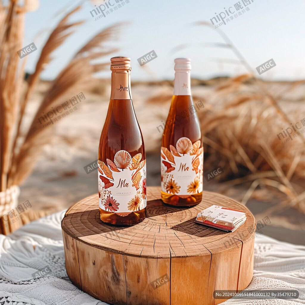 果酒瓶贴