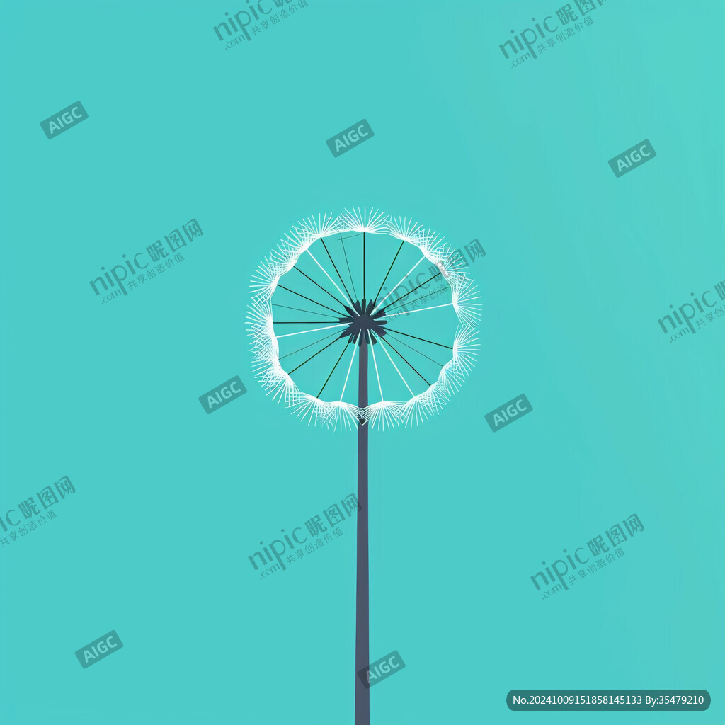 蒲公英写实
