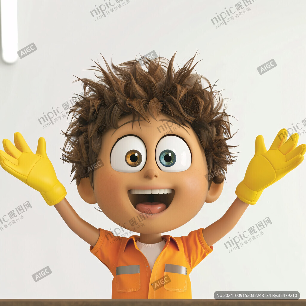 开心男孩头像